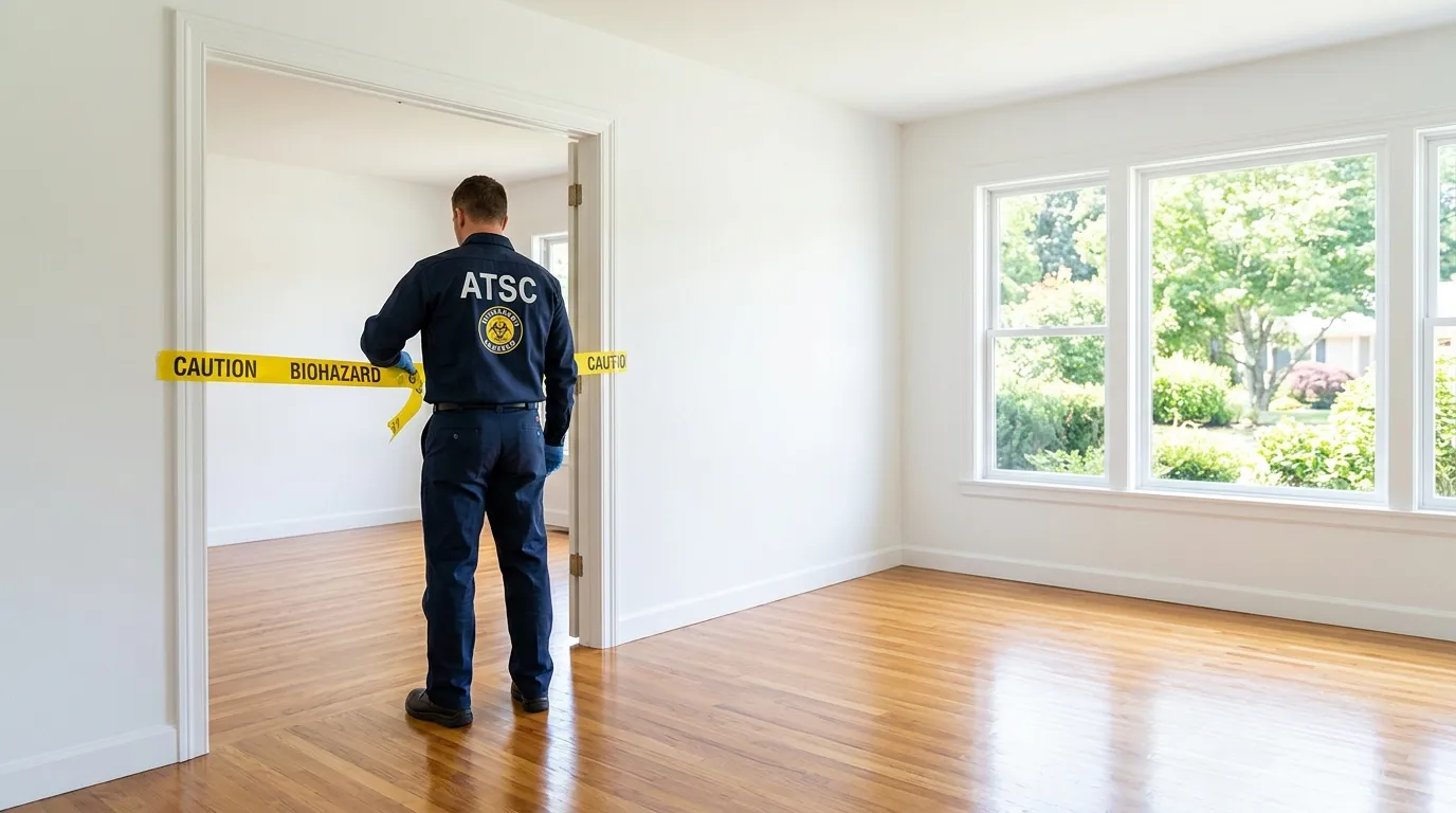 Certified biohazard cleanup crew performing Crime Scene Cleanup in Oxon Hill-Glassmanor