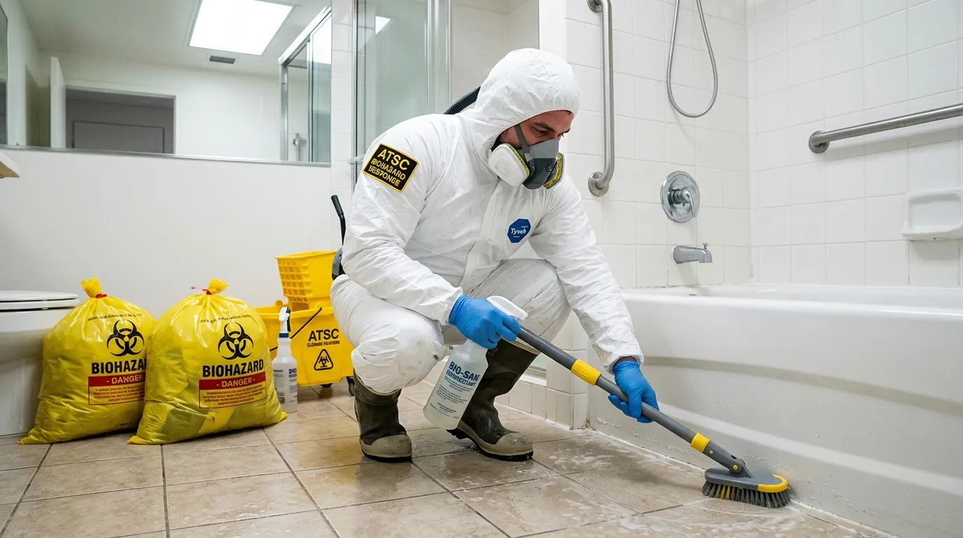 Decontamination equipment deployed for Blood Cleanup in Oxon Hill-Glassmanor